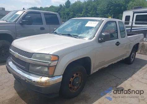 2005 Chevrolet Colorado from USA, damaged, VIN 1GCCS196658105512